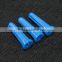 Plastic conical anchor blue and red color