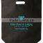Hot sale die cut non woven bag, cheap non woven bag, die cut handle non woven shopping bag