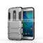 Iron protect armor metal case for motorola x style,Kickstand case for Motorola Moto X Style xt1570