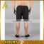 wholesale blank athletic polyester dri fit gym mens sport running black shorts