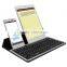 scissor feet chocolate keycaps qwerty aluminum bluetooth 10 inch tablet keyboard