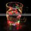 Plastic skull beer mug with flashing LED for bar&party(400ml)