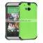 TPU+PC Gloss finish Phone Case for HTC One M8, Mobile Phone Back Case for HTC M8