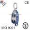 SINGLE SHEAVE GALVANISED MALLEABLE CAST IRON PULLEY