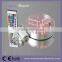 RGBW 15CM round flower vase base LED table centerpiece decoration light with battery powered