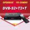 portable DVB-S2+T2 digital satellite receiver nilesat V8 combo full hd iptv set top box support free porn video Youtube