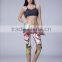 Girls workout pants, sublimation capris pants wholesale