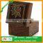 Personalized Laser Engraved Wood Ring Box Gifts for Wedding Bride Groom Hers Box