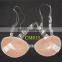 No gel silicone bra with bra strap push up bra