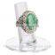 Ring Finger Jewelry Display Acrylic Holds 1 Band - Clear(JD-B-0223)