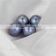 9.5-10mm large round natrual high quality loose pearl, loose wholesale freshwater pearls, peacock pearl beads