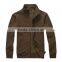 15PKH09 2015 new 80/20 winter thick CVC fleece cardigan zip-up blank hoodies