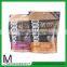 plastic bag zipper / stand up zipper bag for nuts / plastic zipper pouch for food