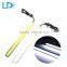 Hot sale 17cm cob led daytime running light with silver metal cover DRL
