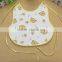 Top Quality Waterproof Cotton Baby Apron, Baby Bellyband Bibs, Washable Breast Pads With Strings