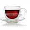 clear pyrex glass coffee cup