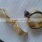 High-quality golden plating metal wine collar tag for XO,cognac,VSOP,Vodka