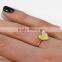 Custom stainless steel finger rings with heart shape rings for teenage girls