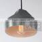 Manufacturer's aluminum dining room light modern pleat box pendant light