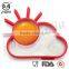 Red Cloud Sunnyside Shaped Egg Mold Ring With Poacher For Pancake