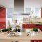 kitchen cabinet liners, Elegant red high gloss kitchen cabinet