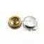 Stainless Steel Metal Snap Button For Leather