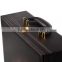 Chinese factories wholesale custom high-grade PU leather storage box, dark brown gift box