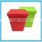 Promotional Food Grade Buckets With Lid The Silicone Popcorn Bucket