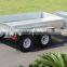 2016 Australia Hot Sales!!!10x5ft Hot Dipped Galvanized Hydraulic Heavy Duty Farm Used Tandem Trailer