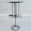 Stocked Feature and Stainless Steel Metal Type metal wire roating coffee rack