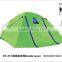 OEM Wholesale 6 Person 2 Layer Outdoor Polyester Large Camping Tent