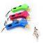 Plastic non-toxic Pet Food Catapult Dog Snacks Feeder Pet training Treat Launcher Rosy/Blue/Green increase subconscious