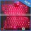 Virtual Laser Wireless Mini Bluetooth Keyboard New Products 2017 Qwerty Keyboard Chinese for Mobile Phones
