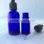 10ml cobalt blue glass bottles dropper 20ml 30ml