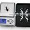 Diamond pocket jewelry scales