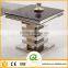 D414 Living Room Set Square Marble Black Small End Table
