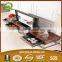 E359 Stainless steel marble modern Tv Stand