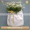 Cheap Price High Quality white planter grow bag with two handles