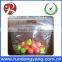 Transparent CPP Slider Zip Lock Fruit Bag With Handle and Air Holes