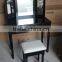 Triple Mirror Dressing Table With Stool