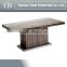 modern marble travertine top hardware base coffee table