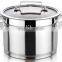 8pieces Stainless Steel cooking pot set with fashionable design