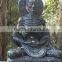 Garden decorations stone carving marble fasting buddha statue price