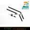 Black Aluminium Alloy Antiskid Hard Mount Front & Rear Grab Bar Handle for Jeep Wrangler JK 2 & 4 Door 2007-2016