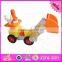 2016 new design kids diy changeable wooden nut toy W03C023