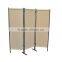 3 Pieces Privacy Room Divider Grey Folding Paravent