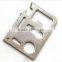 Hot Multifunction stainless steel outdoor camping knife card tool camping knife for self-defense portable credit card