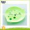 Wholesale Fancy plastic soap box leaves plastic soap dish