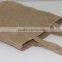 Eco-friendly reusable jute grocery bags with long handles