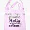 Organic Cotton woven shopping bags